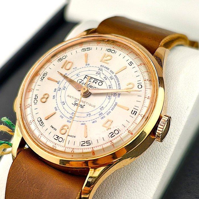 Fero - Feldmann Sport Stop-System Chrono Style - Zonder, Sieraden, Tassen en Uiterlijk, Horloges | Heren