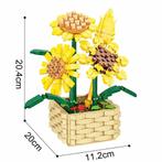Bloemen bouwset Zonnebloem, bloemen bouwpakket met 550, Ophalen of Verzenden, Nieuw, Overige merken