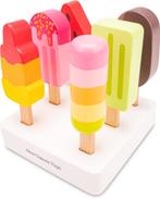 Woet® Houten IJsjes Speelgoed - 6-delige Kleurrijke IJsjes, Ophalen of Verzenden, Zo goed als nieuw