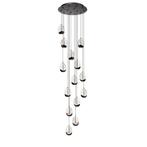 High light | Hanglamp | Helder | Clear Egg | 14 lichts, Nieuw, Ophalen of Verzenden, Glas, 75 cm of meer