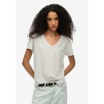 Superdry Shirt met V-hals STUDIOS SLUB EMB VEE TEE, Kleding | Dames, Verzenden, Nieuw