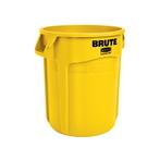 Rubbermaid Ronde Brute container 75,7 ltr - geel, Huis en Inrichting, Woonaccessoires | Prullenbakken, Verzenden, Nieuw