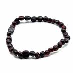 69,50 ct Natuurlijke granaat kralen - Armband - Kracht en