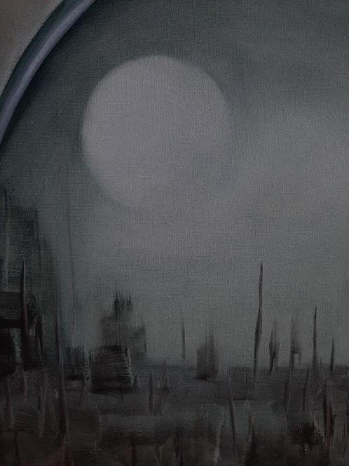 Krzysztof Batogowski - Nostalgia cieni, Antiek en Kunst, Kunst | Schilderijen | Modern