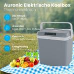 2dekans | Auronic Elektrische Koelbox - Coolbox - 25L - 12V, Caravans en Kamperen, Koelboxen, Ophalen of Verzenden, Zo goed als nieuw