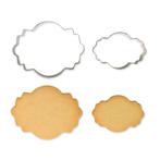 PME Koekjes Uitsteker Plaque Style 4 Set/2, Verzenden, Nieuw