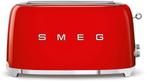 Smeg TSF02RDEU broodrooster rood, Witgoed en Apparatuur, Broodroosters, Verzenden, Nieuw