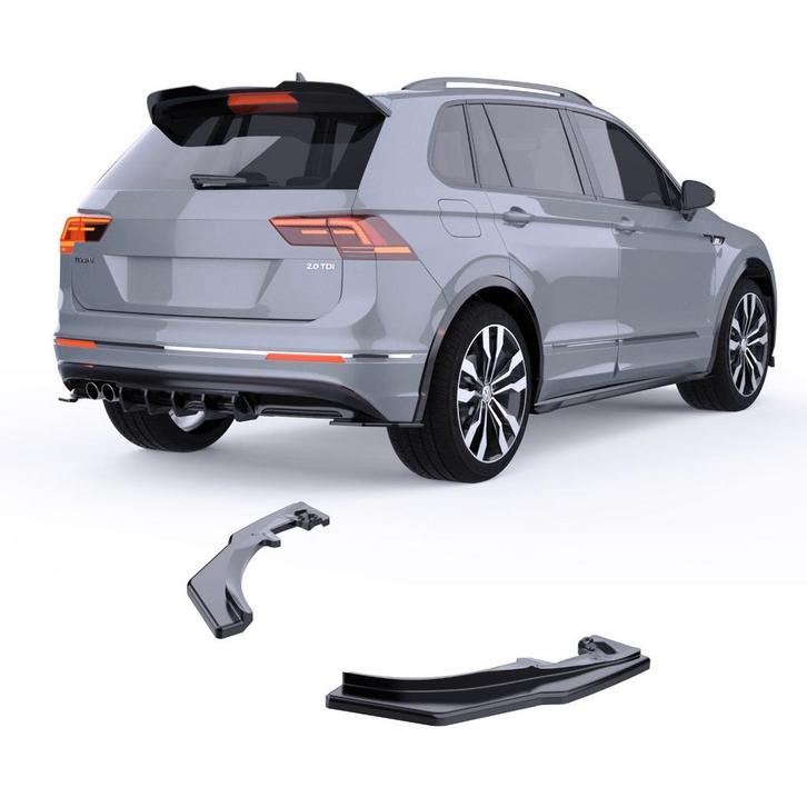 APEX - Diffuser zijsplitter geschikt voor Volkswagen Tiguan, Auto diversen, Tuning en Styling, Ophalen of Verzenden
