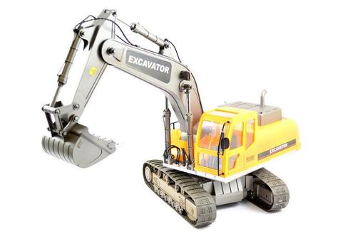 RC graafmachine excavator  1:12  RTR, Hobby en Vrije tijd, Modelbouw | Radiografisch | Overige, Verzenden