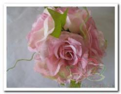Bloemenbal pomander roseball lichtrose nr 2 roseb, Hobby en Vrije tijd, Knutselen, Nieuw, Ophalen of Verzenden