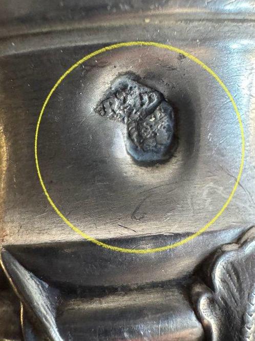 Minerva - Serveerset voor vis (2) - Visservet met handgreep,, Antiek en Kunst, Antiek | Goud en Zilver