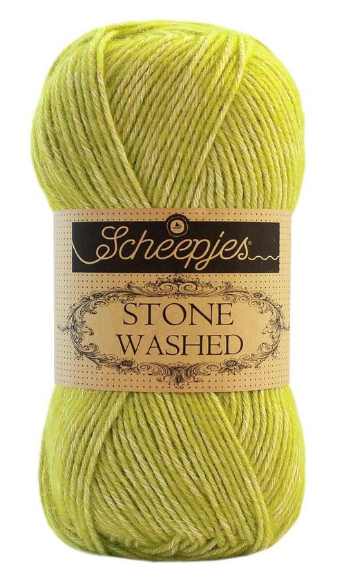 Scheepjes Stone Washed - 827 pedriot - Katoen Garen, Hobby en Vrije tijd, Breien en Haken, Ophalen of Verzenden