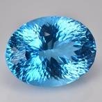 Zonder Minimumprijs Blauw Topaas - 76.31 ct - nternational, Nieuw