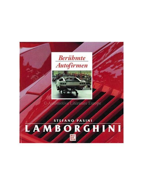 BERÜHMTE AUTOFIRMEN: LAMBORGHINI, Boeken, Auto's | Boeken