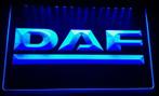 DAF neon bord lamp LED cafe verlichting reclame lichtbak, Verzamelen, Verzenden, Nieuw