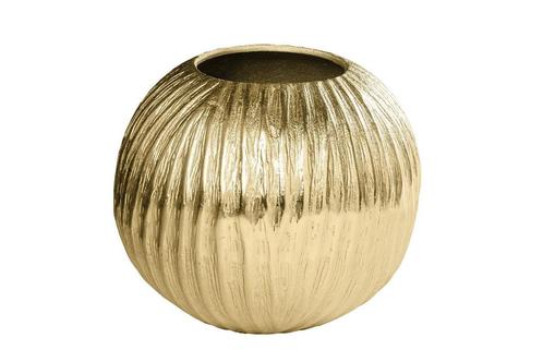 Vaas ELEGANCE 20cm with hammer hamerslag effect antique goud, Huis en Inrichting, Woonaccessoires | Vazen, Ophalen of Verzenden