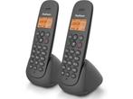 Profoon PDX620 - DECT telefoon met 2 handsets, zwart, Telecommunicatie, Vaste telefoons | Handsets en Draadloos, Verzenden, Zo goed als nieuw