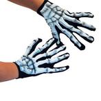 Skelet Handschoenen Glow in the dark, Verzenden, Nieuw, Feestartikel