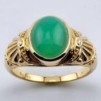Chalcedoon - Zilver - Ring - Vintage handgemaakte sieraden, Antiek en Kunst