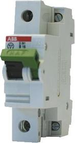 ABB Haf installatieautomaat B16 Hafomaat met groene knop, Nieuw, Verzenden