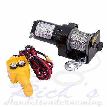 Elektrische lier 12 volt 900KG beschikbaar voor biedingen