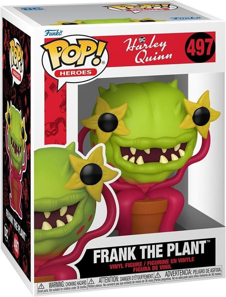Funko Pop! - Harley Quinn Animated Series Frank the Plant, Verzamelen, Poppetjes en Figuurtjes, Nieuw, Verzenden