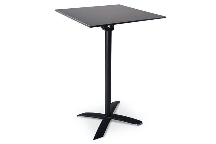 Statafel Helsinki | 70x70cm | opklapbaar, Tuin en Terras, Tuintafels, Nieuw, Kunststof, Vierkant, Ophalen of Verzenden