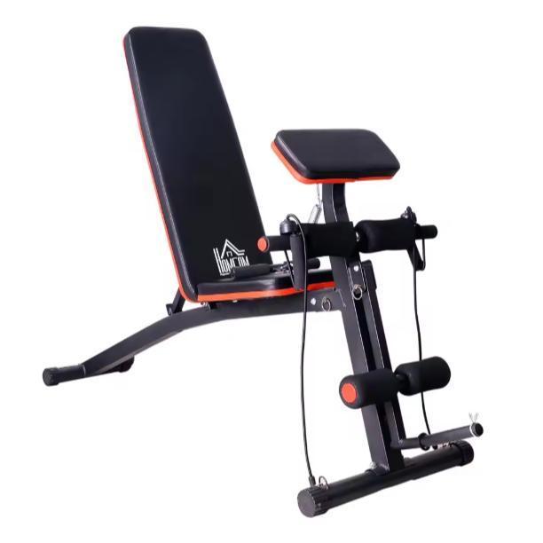 Multifunctionele Halterbank – Verstelbare Trainingsbank Opvo, Sport en Fitness, Fitnessapparatuur, Nieuw, Verzenden