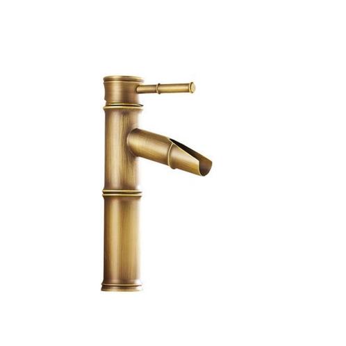 Wastafelkraan Opbouw Boss & Wessing Bamboo 20,8 cm Waterval, Doe-het-zelf en Verbouw, Sanitair, Ophalen of Verzenden