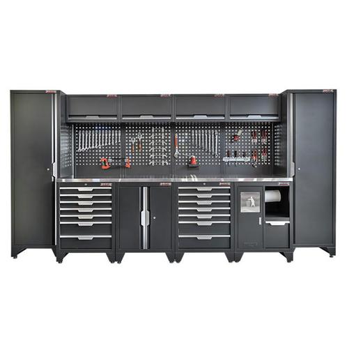 Gereedschapskasten set wandlengte 392 cm. metaal omkleed, Doe-het-zelf en Verbouw, Werkbanken, Ophalen of Verzenden