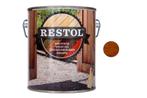 Restol Restol houtolie zijdeglans transparant 2,5 liter,, Nieuw, Verzenden