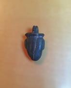 Oude Egypte, derde tussenperiode Obsidiaan Amulet - 26 mm