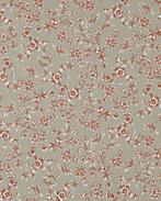 Gecoate Katoen Bloem Beige, Hobby en Vrije tijd, Stoffen en Lappen, Nieuw, Beige