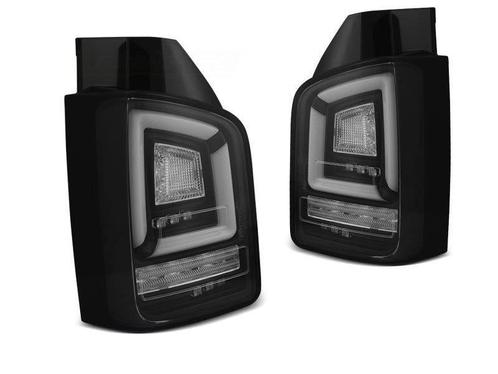 VW T5 LED achterlicht units met dynamisch knipperlicht Black, Auto-onderdelen, Verlichting, Nieuw, Volkswagen, Verzenden