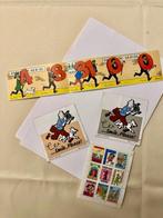 Herge - 4 postzegels/kaartjes - Tintin - 488100 - 1974, Nieuw