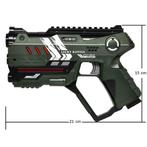 2 Light Battle Connect Anti-cheat laserguns - Metallic, Ophalen of Verzenden, Nieuw