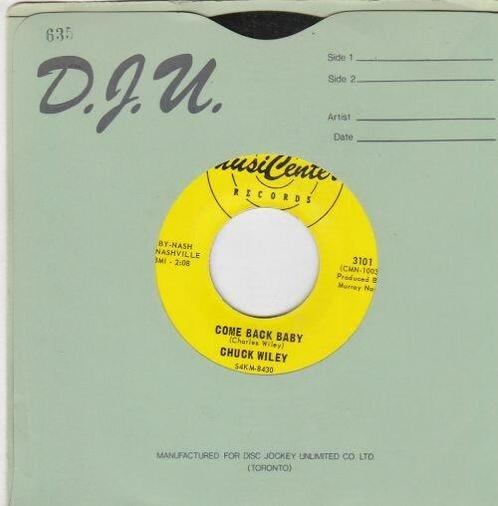 Chuck Wiley - Come Back Baby + Little Star, Little Star (..., Cd's en Dvd's, Vinyl Singles, Verzenden