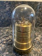 Weerstation - Messing, Glas, Antiek en Kunst, Curiosa en Brocante