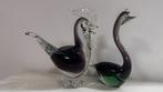 Miniatuur figuur - Murano Glass Set – Rooster and Swan in