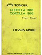 1968 TOYOTA COROLLA 1100 | 1200 CHASSIS WERKPLAATSHANDBOEK