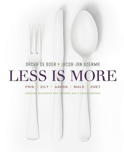 Less is more 9789000348190 Jacob-Jan Boerma, Boeken, Kookboeken, Zo goed als nieuw, Verzenden