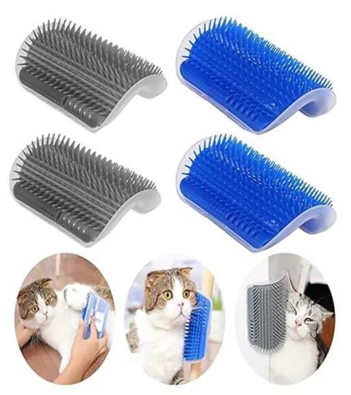 Kattenborstel Hoek – Zelfmassager met Kattenkruid, Dieren en Toebehoren, Kattenmanden, Nieuw, Verzenden