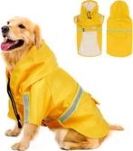 2dekans | Dutchwide - Hondenjas - Regenjas Hond - Geel -Maat, Ophalen of Verzenden, Zo goed als nieuw