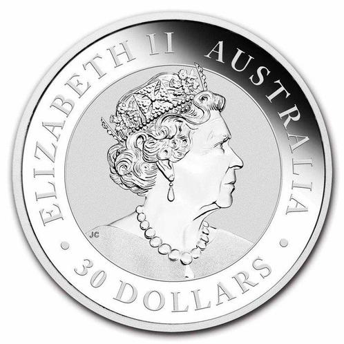 Australië. 30 Dollars 2023 1 Kilo $30 AUD Australian Silver, Postzegels en Munten, Edelmetalen en Baren