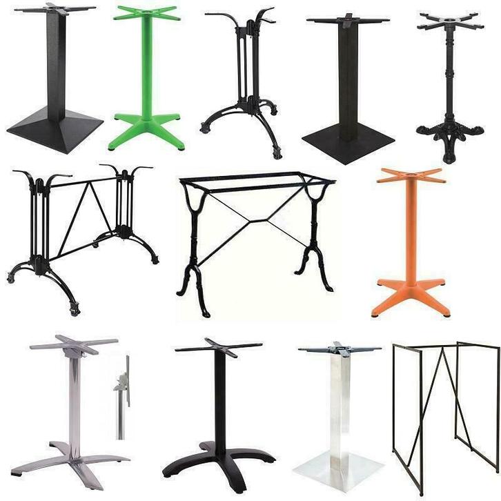 Tafelonderstellen tafelpoot voor interieur en terras, Zakelijke goederen, Horeca | Meubilair en Inrichting, Meubilair, Nieuw in verpakking