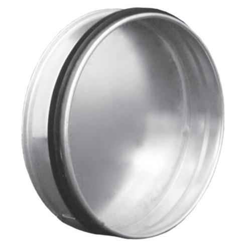 Deksel met afdichtingsrubber voor spirobuis Ø 125mm, Doe-het-zelf en Verbouw, Ventilatie en Afzuiging, Nieuw, Verzenden