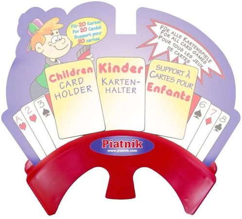Junior Kaarthouder (voor 20 kaarten) | Piatnik -, Hobby en Vrije tijd, Gezelschapsspellen | Kaartspellen, Nieuw, Verzenden