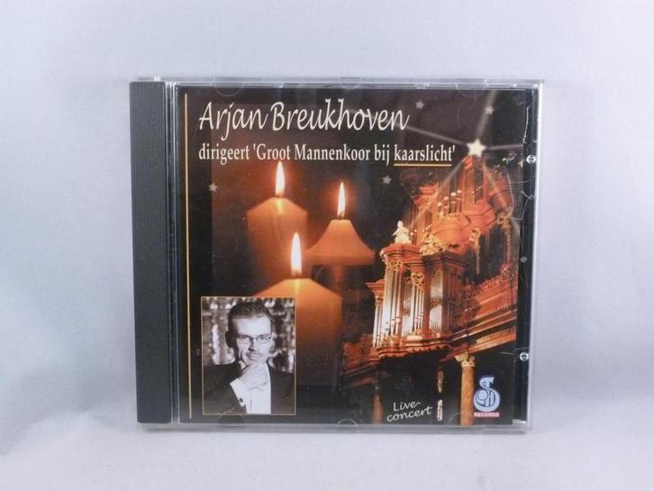 Arjan Breukhoven - dirigeert Groot Mannenkoor bij kaarslicht, Cd's en Dvd's, Cd's | Kerst en Sinterklaas, Zo goed als nieuw, Verzenden