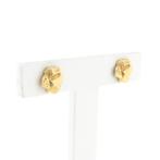 Gouden oorstekers; Scandinavisch design (oorbellen), Sieraden, Tassen en Uiterlijk, Oorbellen, Ophalen of Verzenden, Gebruikt