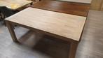 Elmhouten tafel van 190X100cm, uitschuifbaar tot 250cm, Ophalen, Nieuw, Industrieel